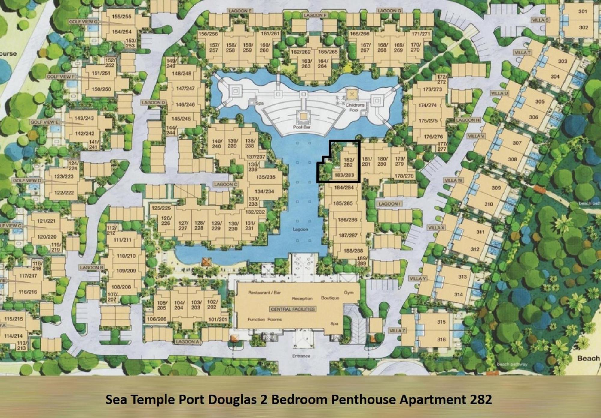 Luxury Apartments At Temple Resort And Spa Πορτ Ντάγκλας Δωμάτιο φωτογραφία